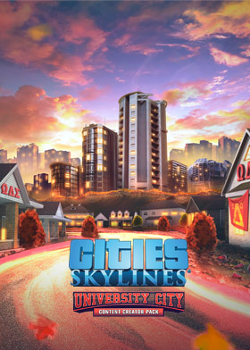 
    Cities: Skylines - Content Creator Pack: University City
